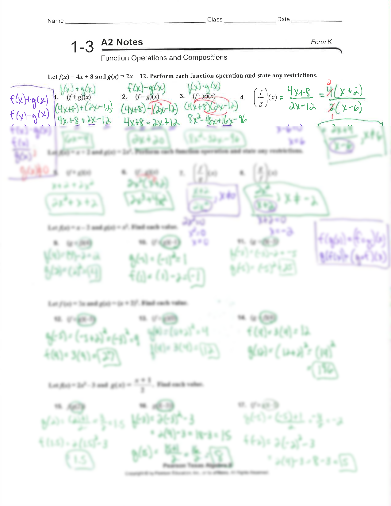 SOLUTION Function Operations And Composition Worksheet Studypool Worksheets Library SOLUTION Function Operations And Composition Worksheet Studypool Worksheets Library