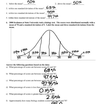 SOLUTION Prob Stat Unit 5 Worksheet Empirical Rule And Normal Worksheets Library