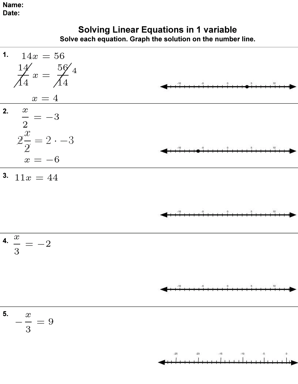 solving linear equations worksheet answers solving linear equations worksheet answers