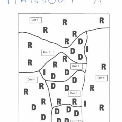 STEP 3 COMPLETING A GERRYMANDERING ACTIVITY 5 Chegg