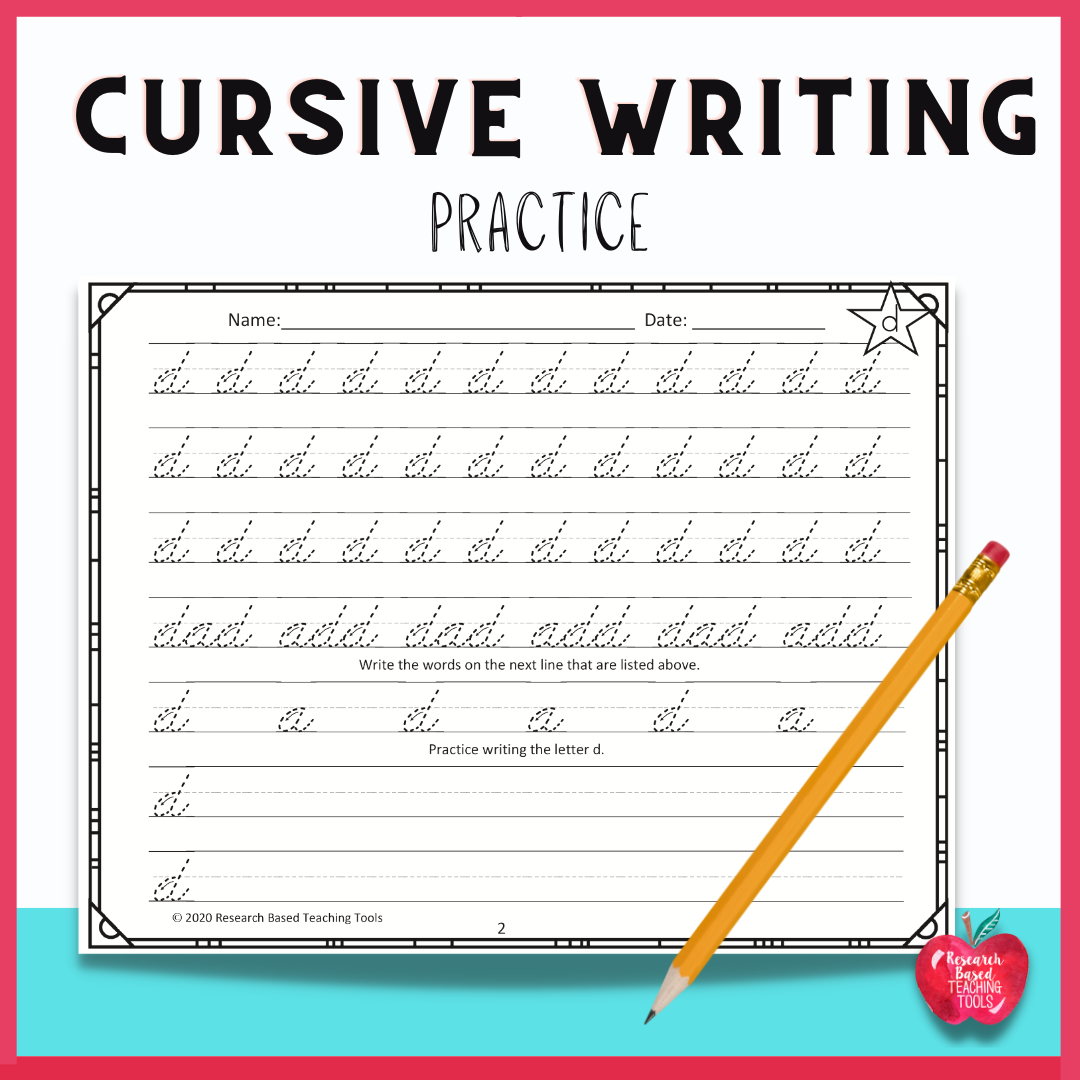 cursive writing practice