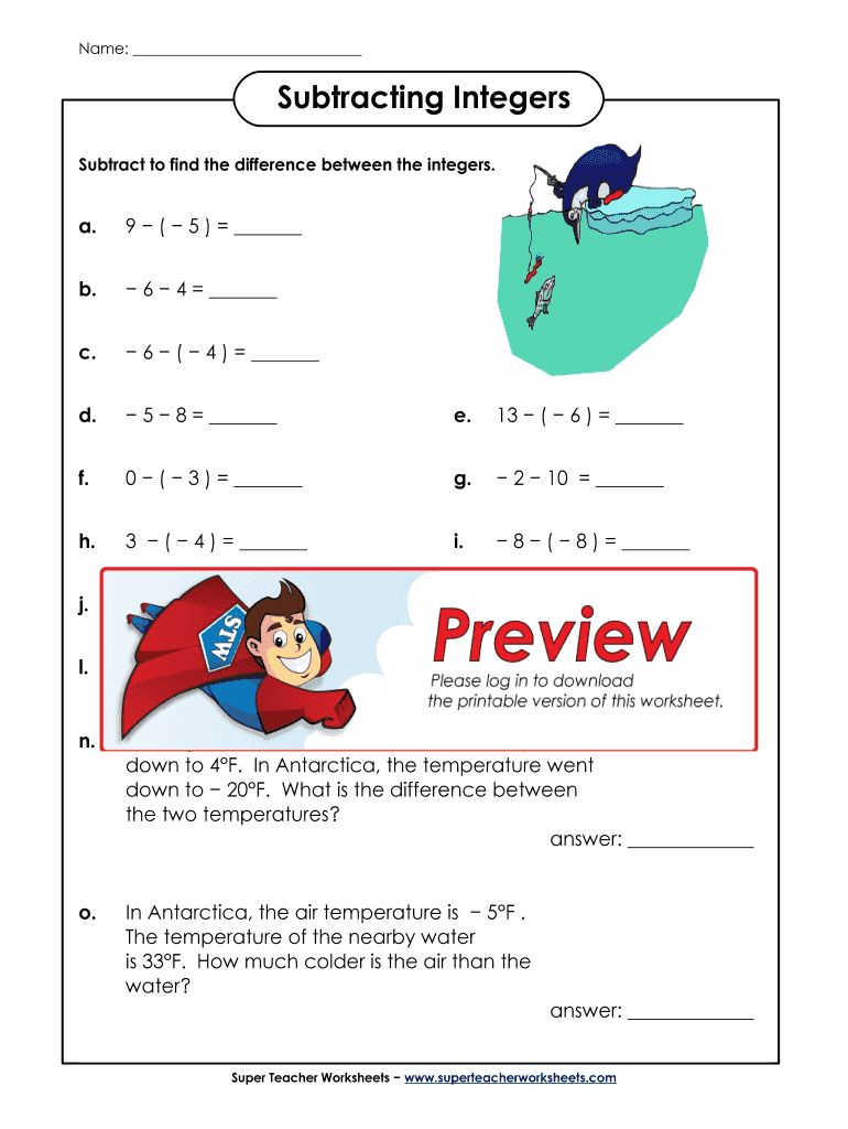 Super Teacher Worksheets Answer Key Fill Online Printable Fillable Blank PdfFiller Super Teacher Worksheets Answer Key Fill Online Printable Fillable Blank PdfFiller