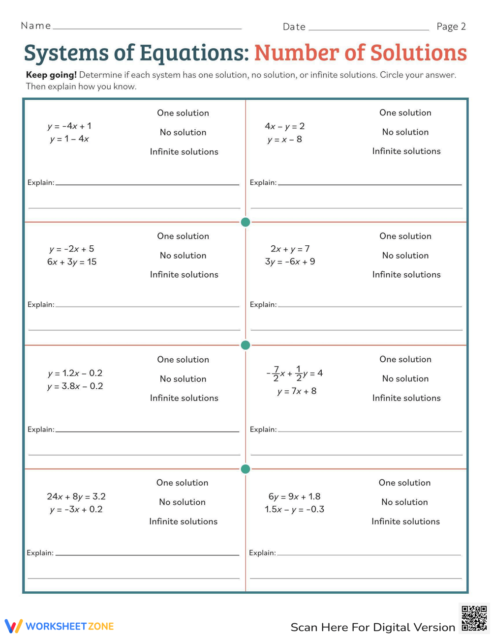 Systems Of Equations Algebra Solutions Worksheet Worksheet Systems Of Equations Algebra Solutions Worksheet Worksheet