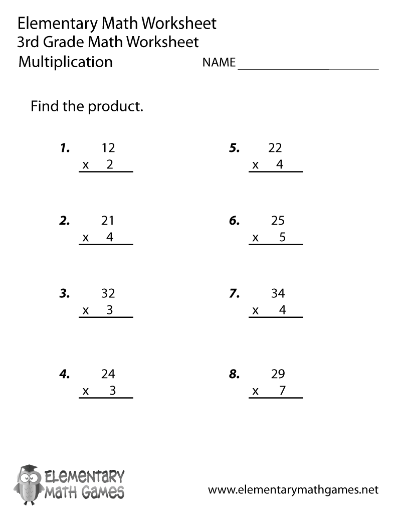 grade 3 maths worksheets pdf