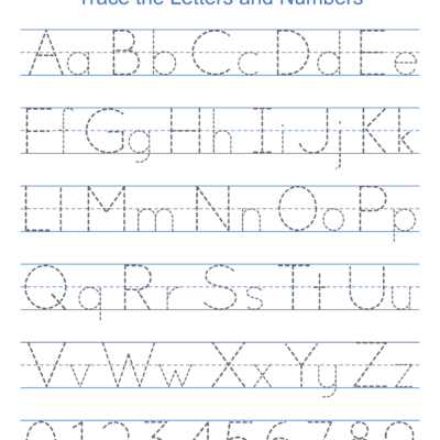 Tracing Alphabet Letters Printable Handwriting Worksheets Free Printables Lettering SVG Files Tools Apps