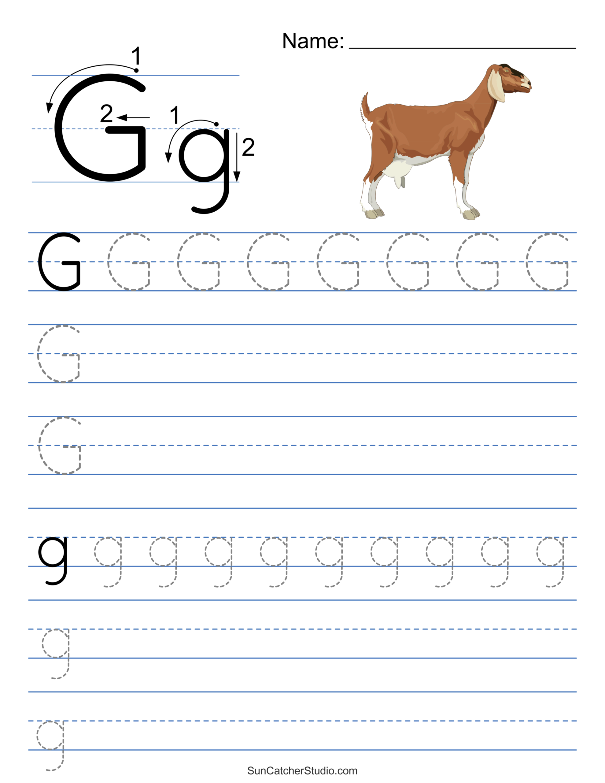printable alphabet tracing