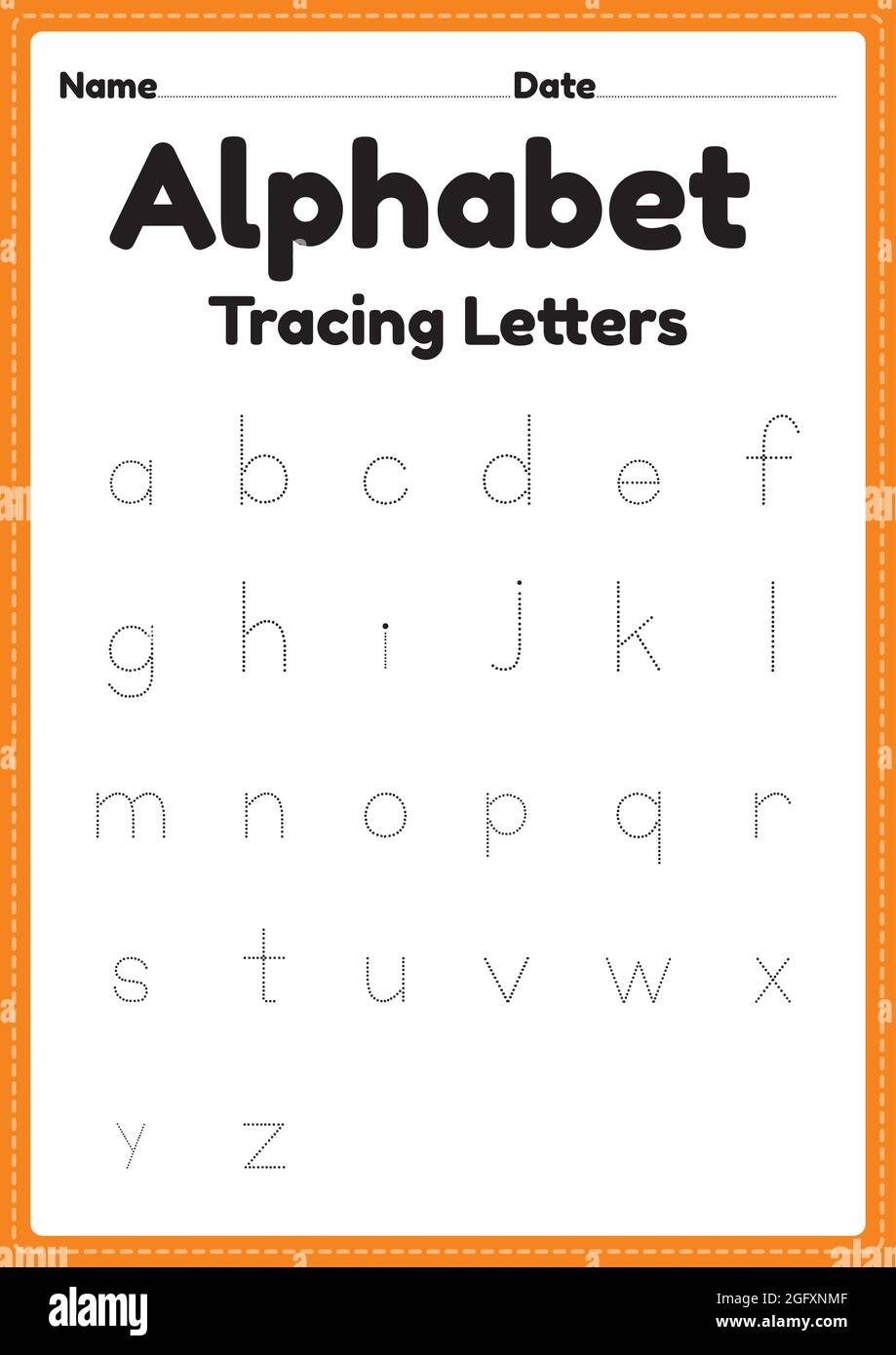 kindergarten tracing letters kindergarten tracing letters