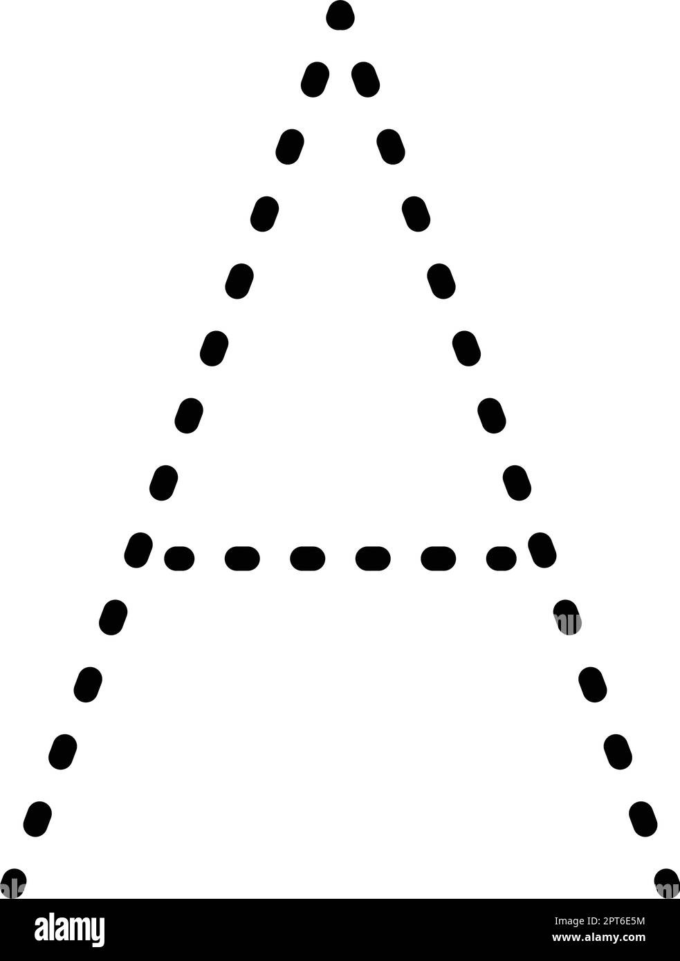 dotted alphabet letters to trace