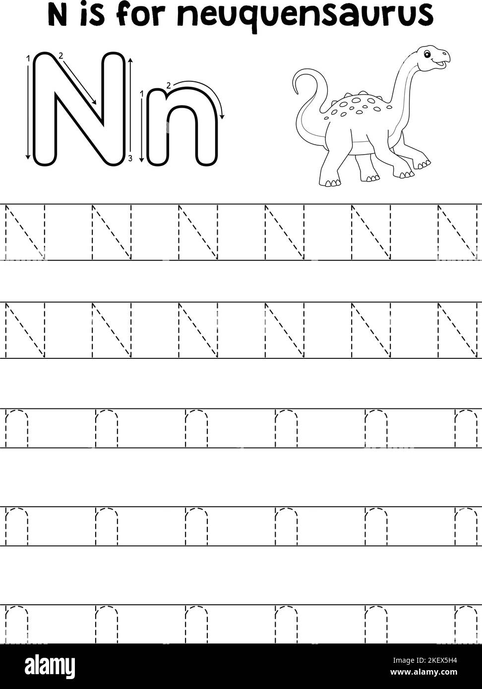 Tracing Letter N Black And White Stock Photos Images Alamy Tracing Letter N Black And White Stock Photos Images Alamy
