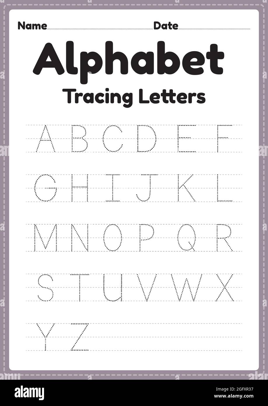 preschool alphabet tracing worksheets preschool alphabet tracing worksheets