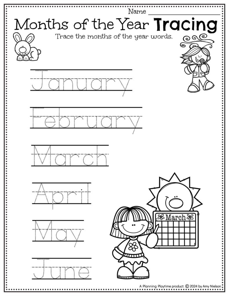 tracing activities for preschoolers