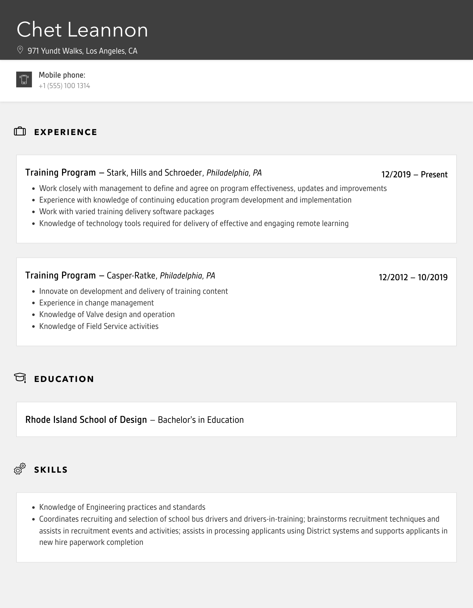 Training Program Resume Samples Velvet Jobs Training Program Resume Samples Velvet Jobs