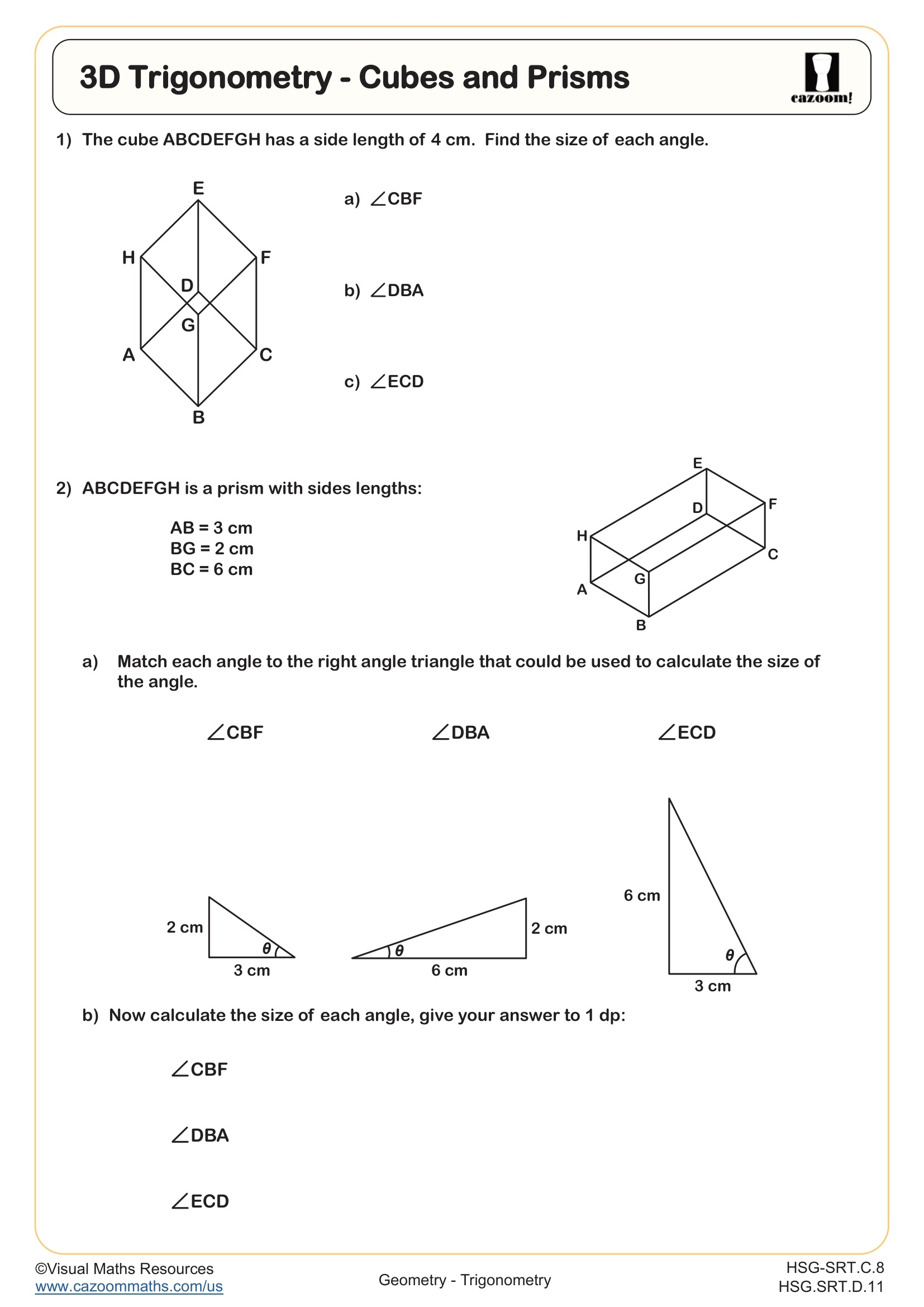Trigonometry Worksheets Math Made Fun Cazoom Maths Cazoom Math Trigonometry Worksheets Math Made Fun Cazoom Maths Cazoom Math