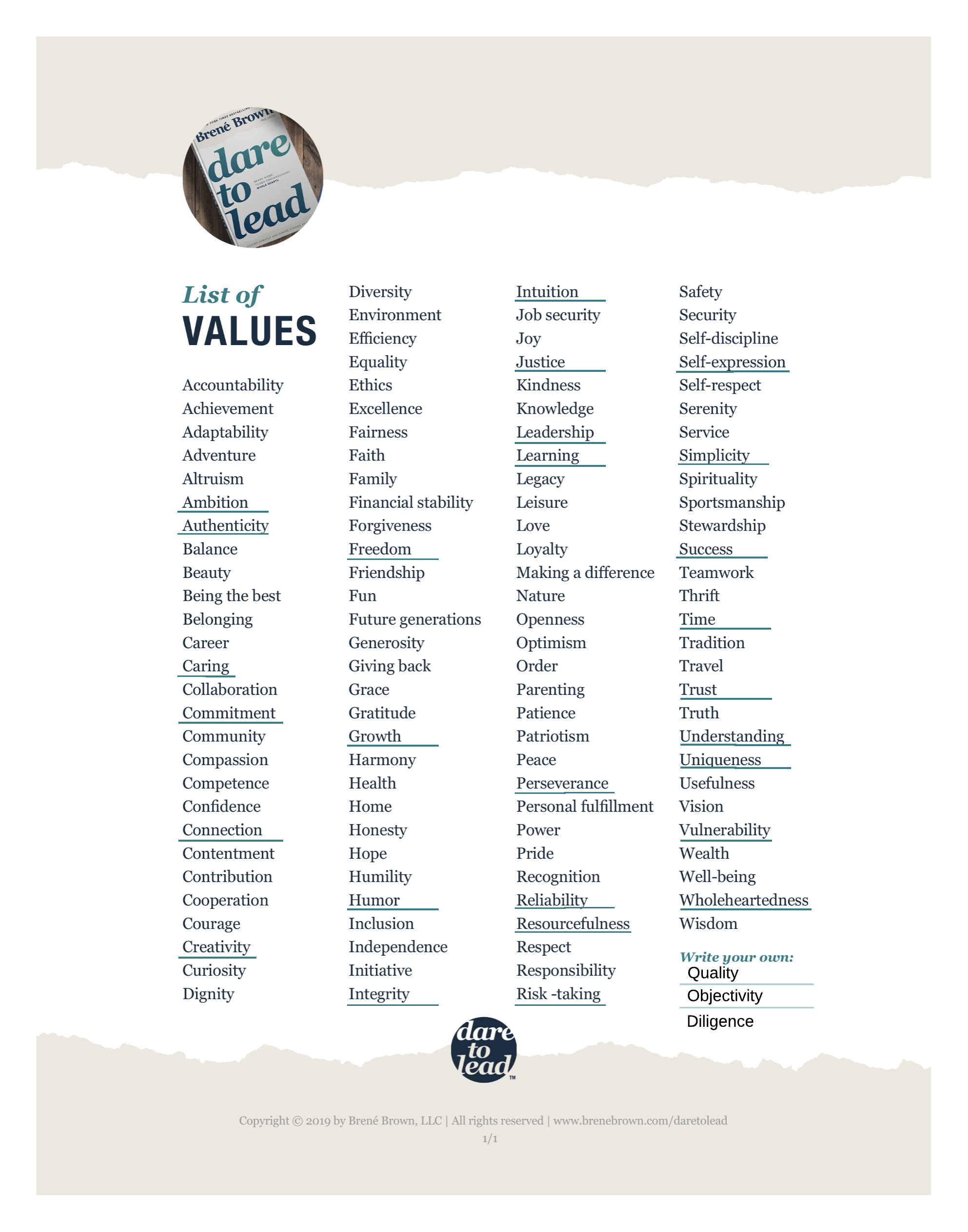 identifying core values worksheet pdf identifying core values worksheet pdf