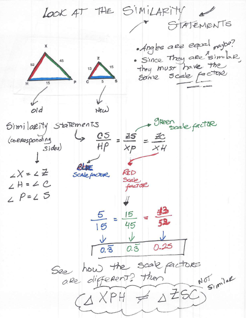 similar triangles worksheet with answers pdf