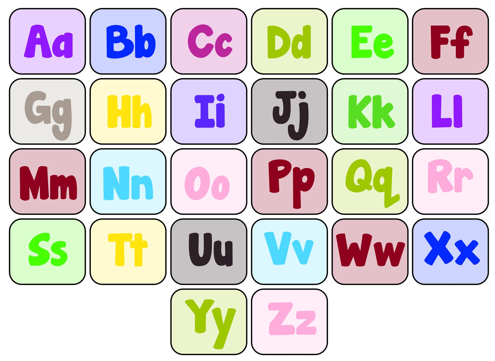 Upper And Lowercase Alphabet 14 Free PDF Printables Printablee Upper And Lowercase Alphabet 14 Free PDF Printables Printablee