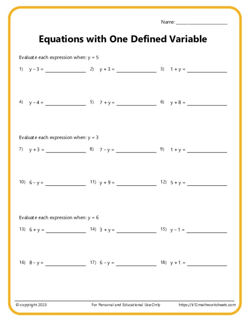 solving equations pdf worksheet solving equations pdf worksheet