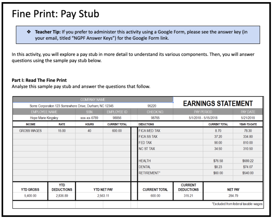 Virtual Adaptation FINE PRINT Pay Stub Blog Virtual Adaptation FINE PRINT Pay Stub Blog