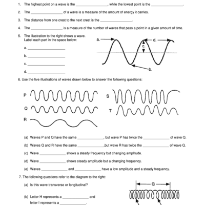 Waves Worksheet Fill Out Sign Online DocHub