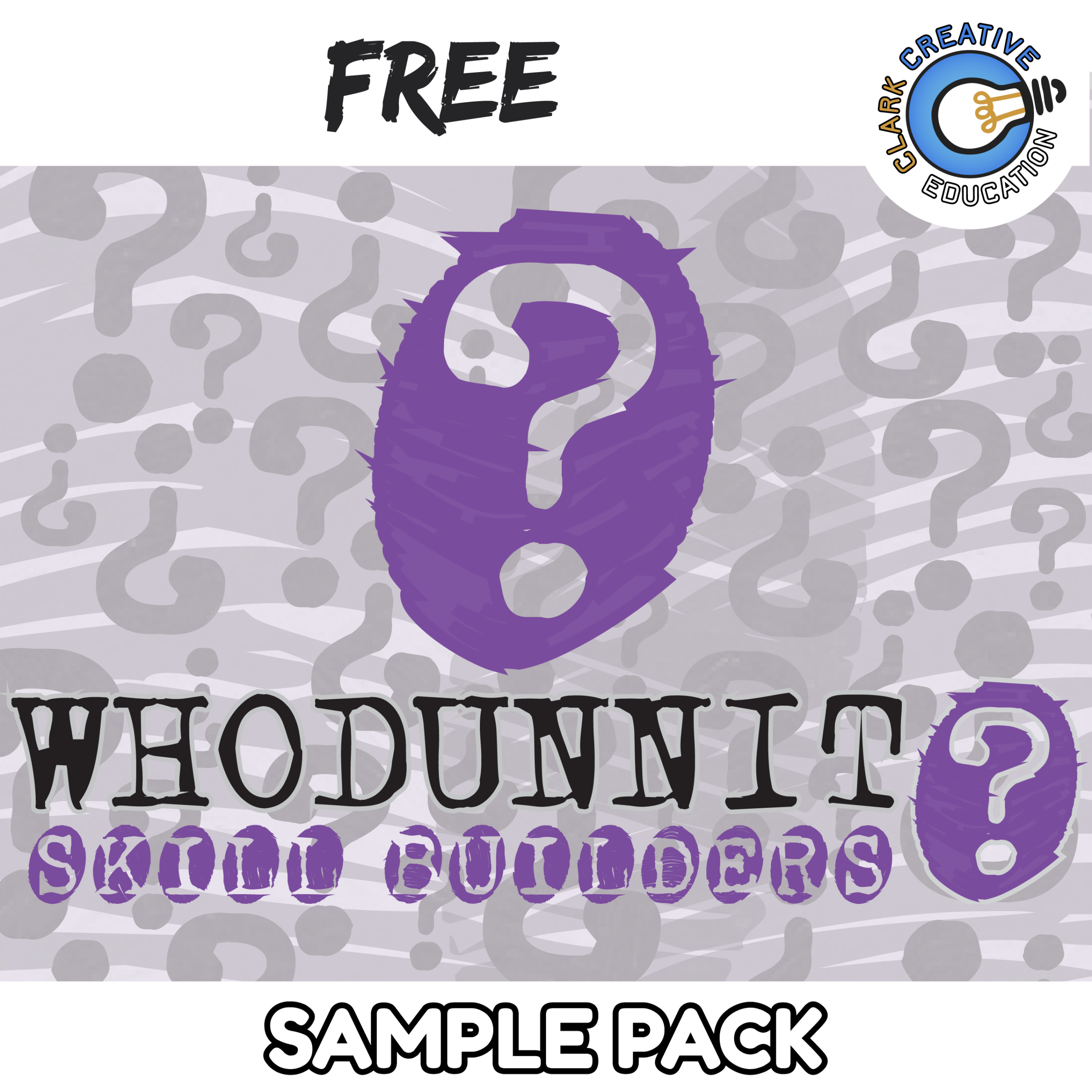 Whodunnit Free Sample Pack Clark Creative Education