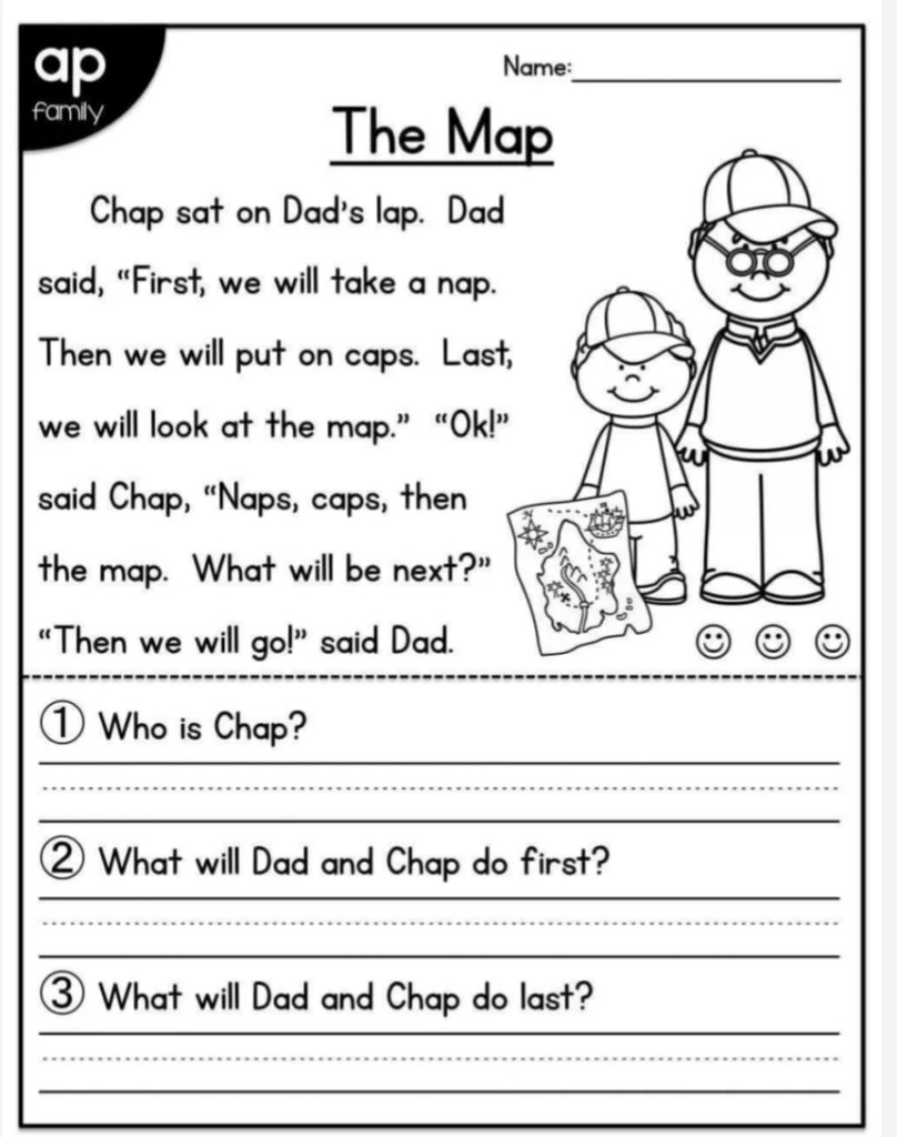 beginning reading worksheets pdf