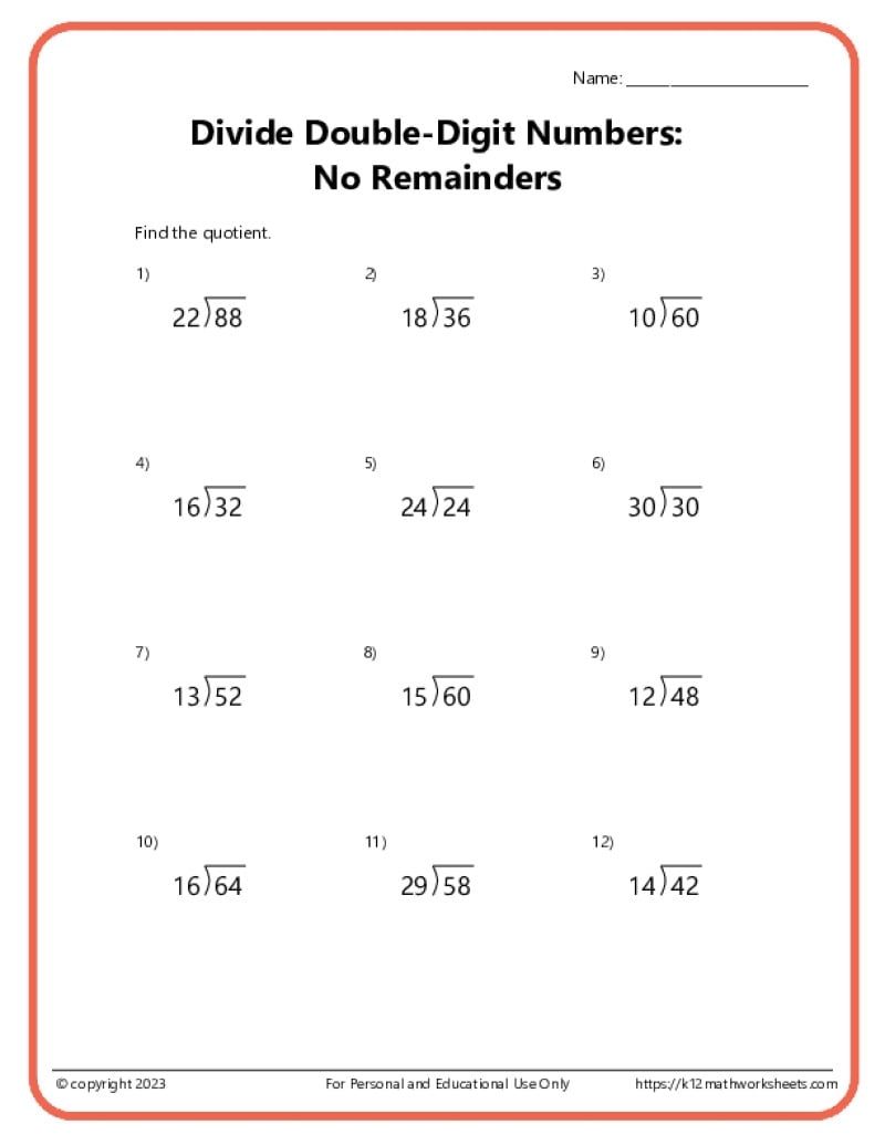 Worksheets Archive Page 12 Of 25 K12 Math Worksheets